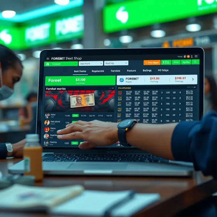 A user navigating an online betting site on a laptop with Nigerian currency and betting odds visible