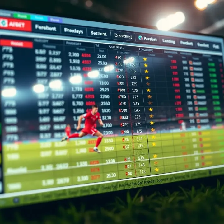 Visual representation of betting odds and risk management strategies for Nigerian football bettors