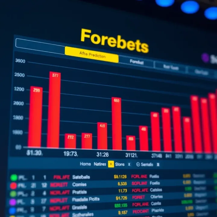 Graph showing Forebet's statistical football predictions for African Cup of Nations matches