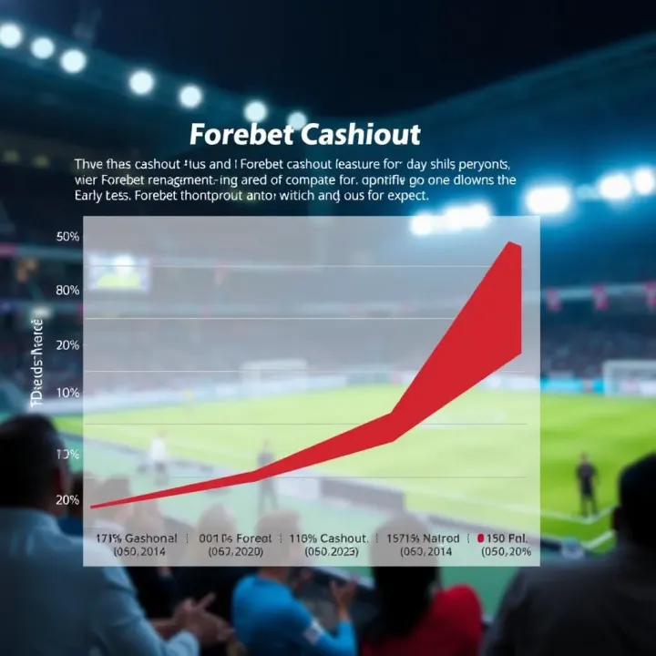 Graph illustrating the Forebet cashout feature and how it allows early bet settlement