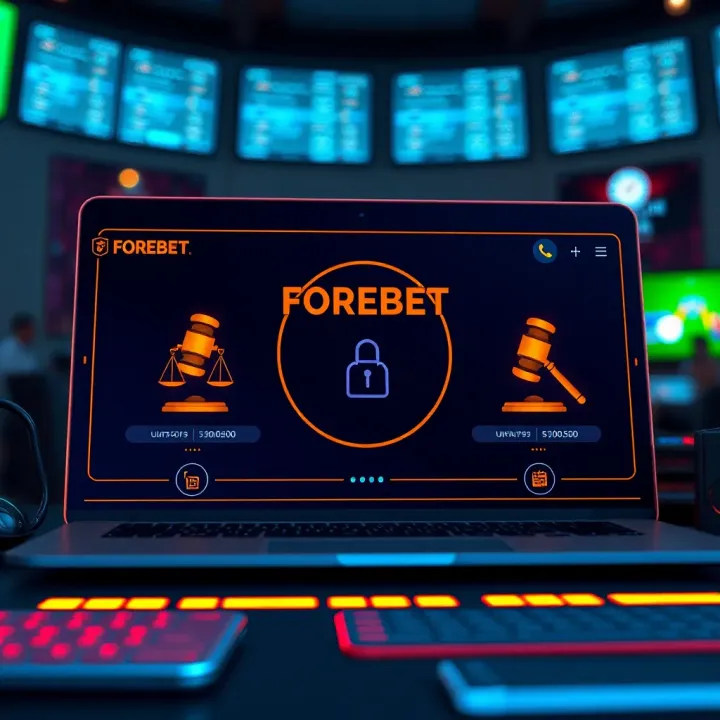 Illustration of a secure online betting environment with Nigerian legal symbols