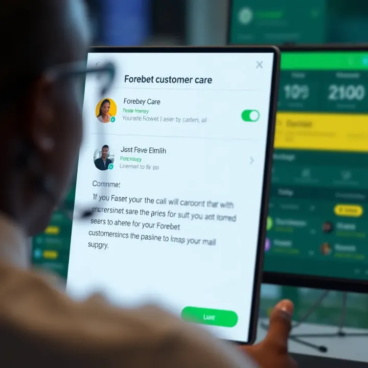 Email interface showing a composed message to customer care