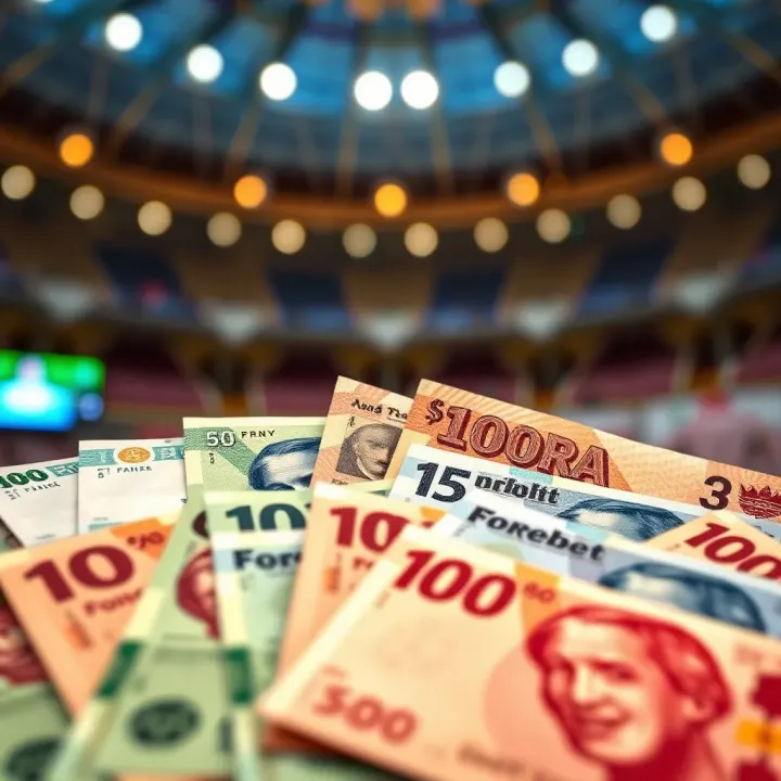 Illustration comparing deposit policies of Forebet and other betting platforms with Nigerian currency notes