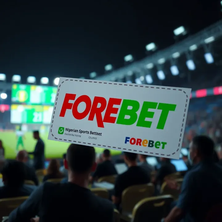 Illustration of a digital coupon representing Forebet free promo codes for Nigerian sports betting