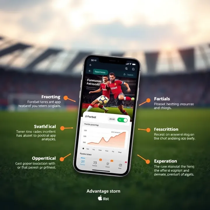 Advantages of Using Forebet Mini App for Football Betting and Analysis Graphic illustrating the benefits of using the Forebet Mini App for sports betting and football analysis