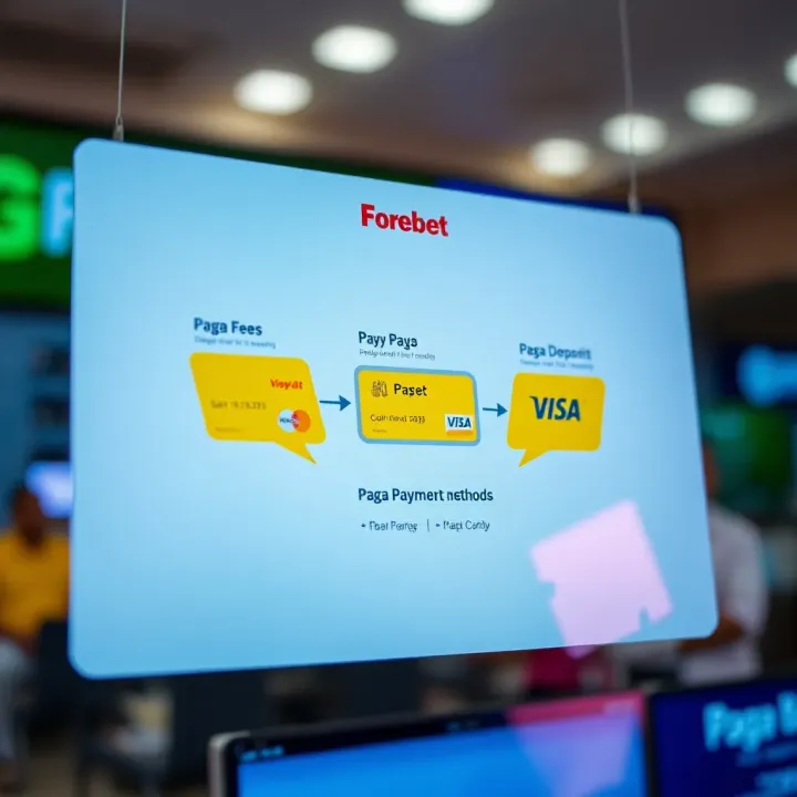 Diagram showing various payment options for Forebet Paga deposits in Nigeria
