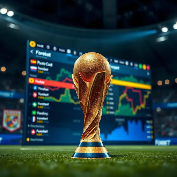 Graphical representation of Forebet's football match predictions and betting insights
