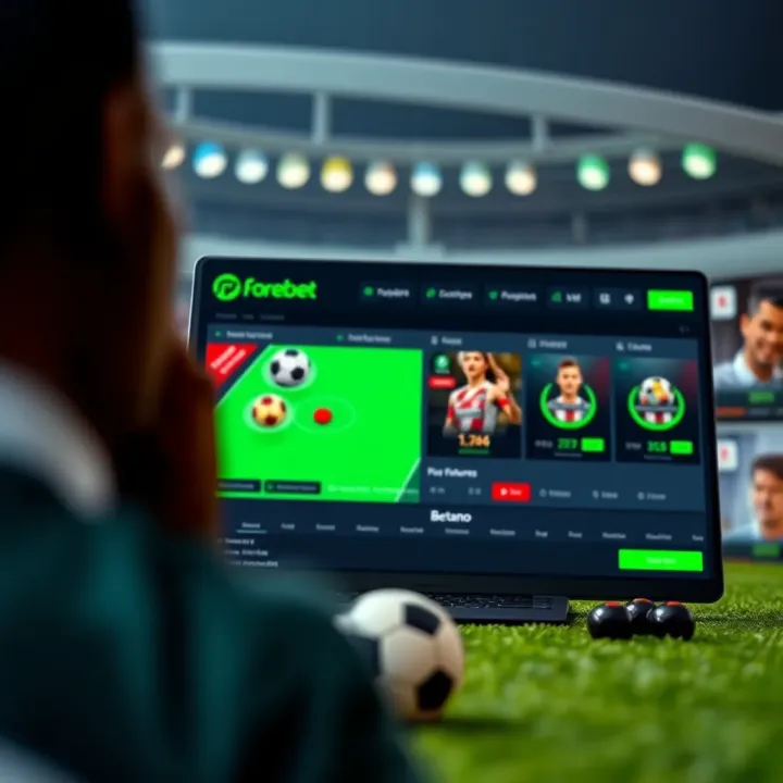 Comparison of Forebet and Betano betting platforms highlighting user interface and features