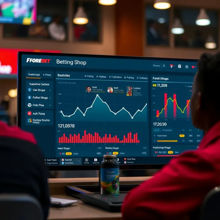 Forebet Shop Betting Analysis Dashboard Dashboard showing Forebet Shop's sports betting analysis and predictions for soccer matches