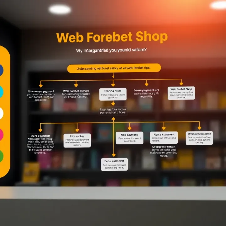 Flowchart illustrating secure payment methods and tips for safe online betting on Web Forebet Shop